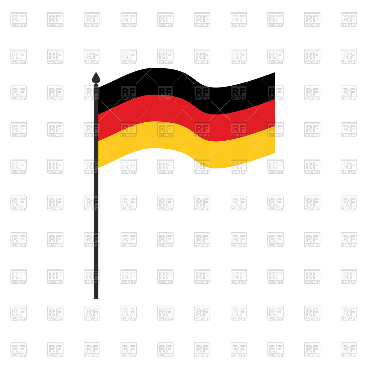 1200x1200 German Flag Vector Image Of Signs, Symbols, Maps Popaukropa