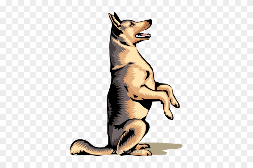 840x560 German Shepherd Royalty Free Vector Clip Art Illustration