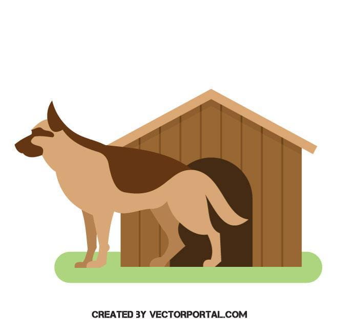 660x624 German Shepherd Vector Image Free Graphics Uihere