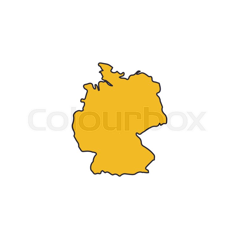 Germany Map Icon Cartoon Germany Map Stock Vector Colourbox 800x800 Germany Map Icon Cartoon Germany Map Stock Vector Colourbox