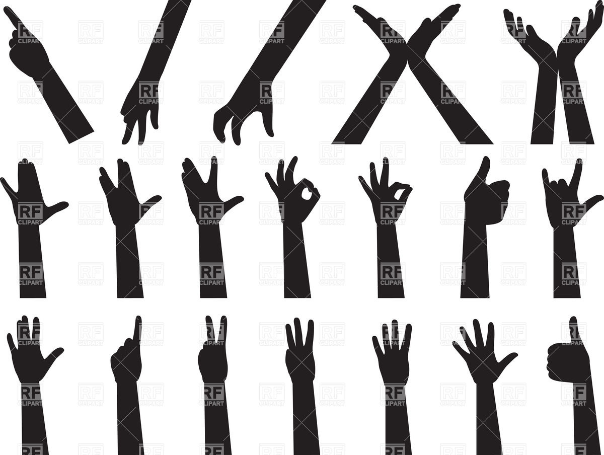 1200x904 Different Hand Signs