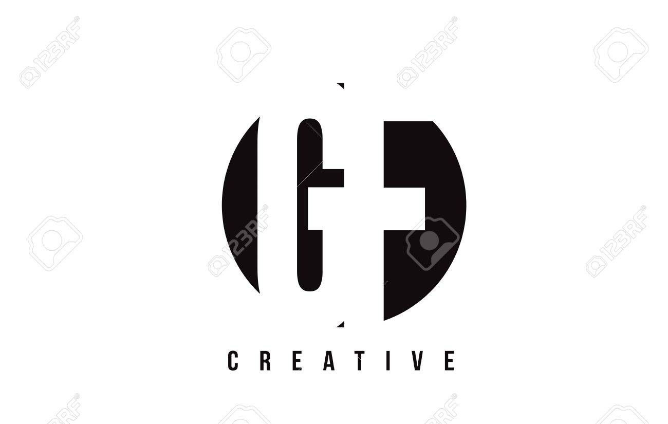1300x825 Gf G F White Letter Logo Design With Circle Background Vector