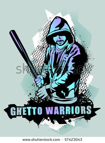 346x470 Item From Ghetto Warriors Vector Collection Gangster On Dirty