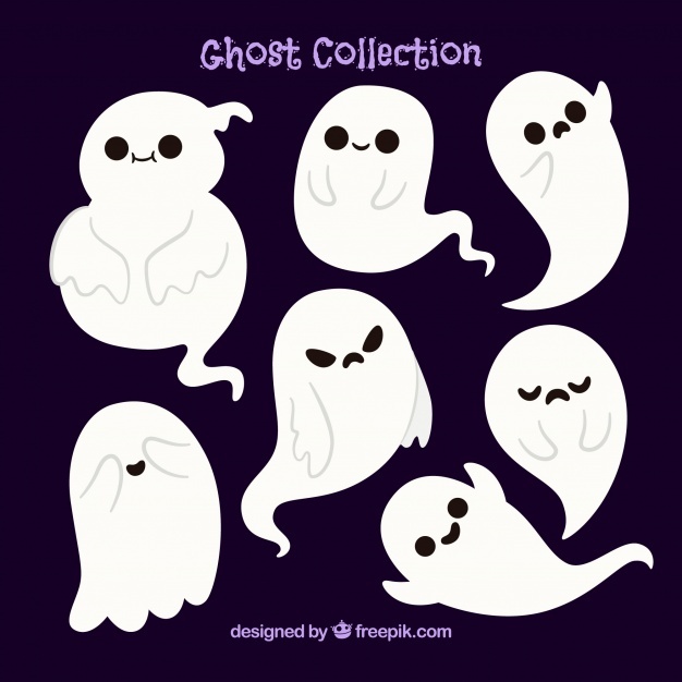 Ghost Outline Vector at Vectorified.com | Collection of Ghost Outline ...