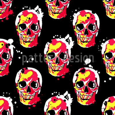 400x400 Ghost Rider Vector Pattern