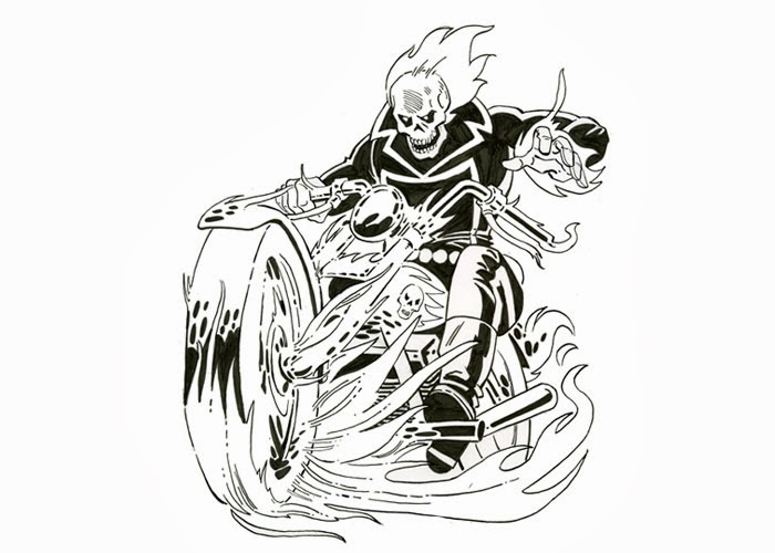 700x500 Ghost Rider Clipart Collection