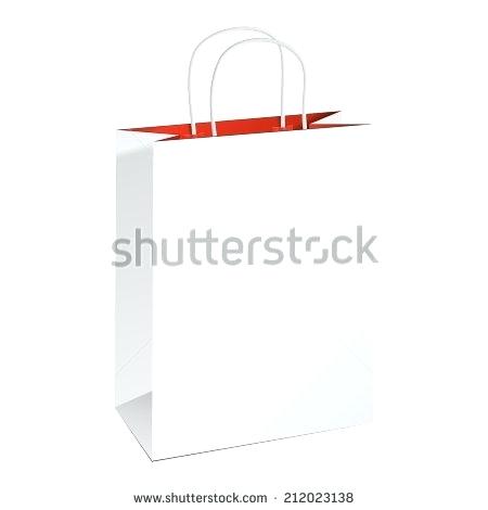 450x470 Images Of Standard Paper Bag Template Shopping Carrier Vector