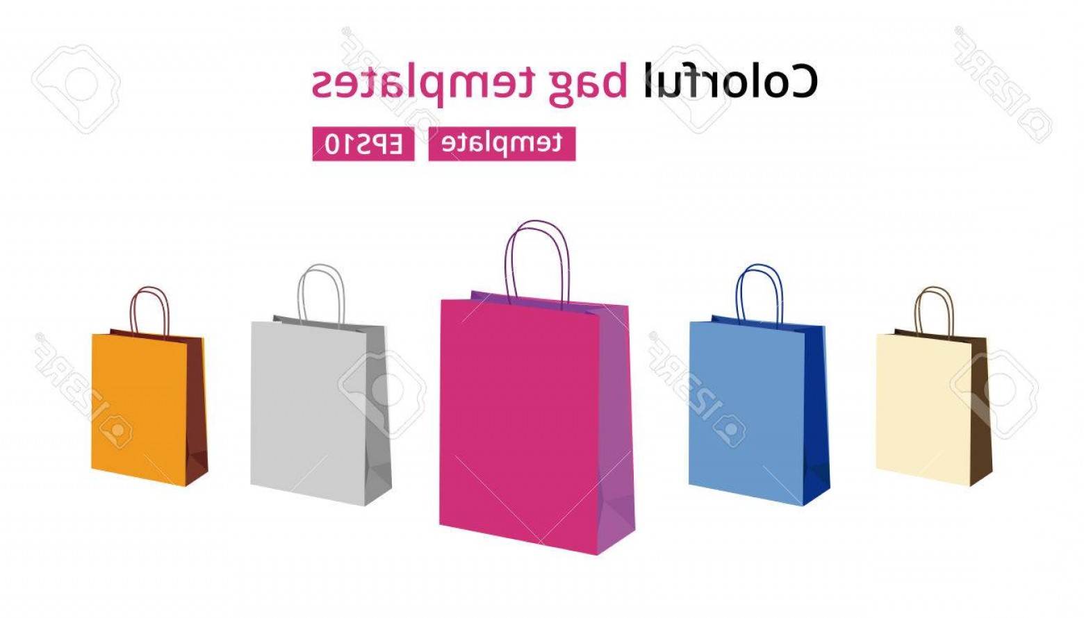 1560x890 Pink Shopping Bag Vector Hoodamath