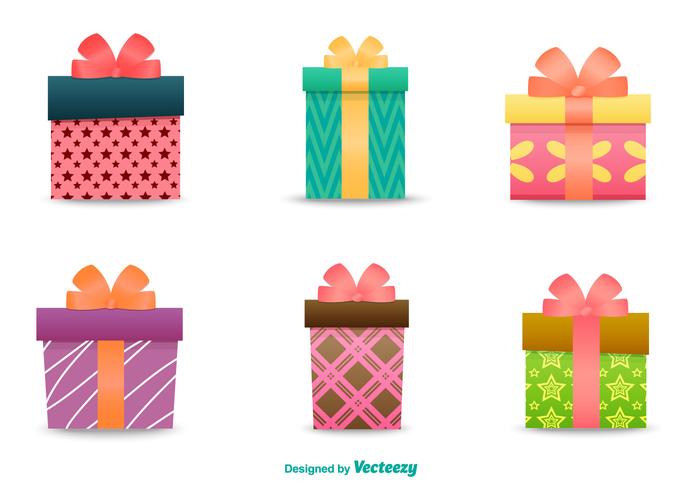 700x490 Gift Box Illustrations