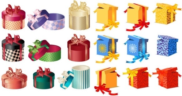 584x308 Gift Free Vector Download