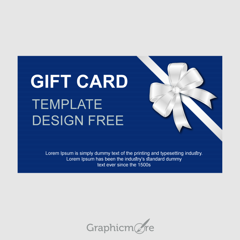 800x800 Gift Card Template Design Free Vector Download