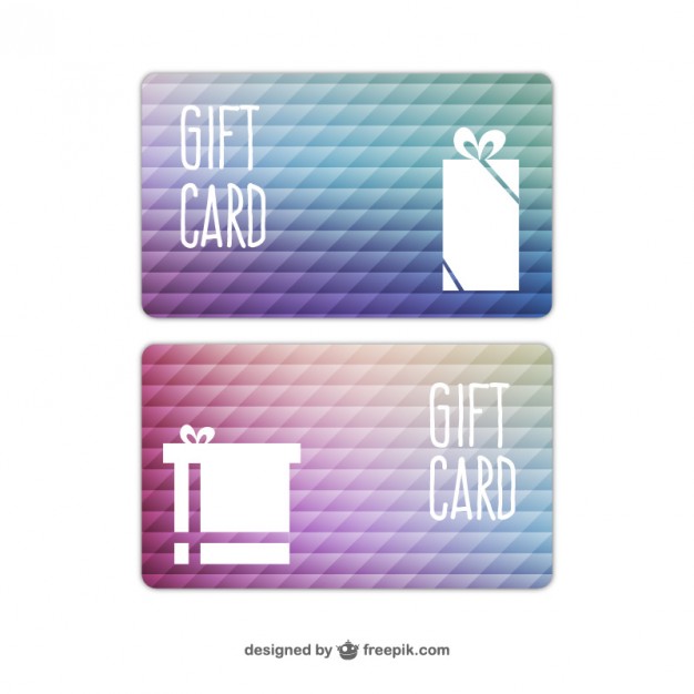 Abstract Gift Card Free Vector 626x626 Abstract Gift Card Free Vector