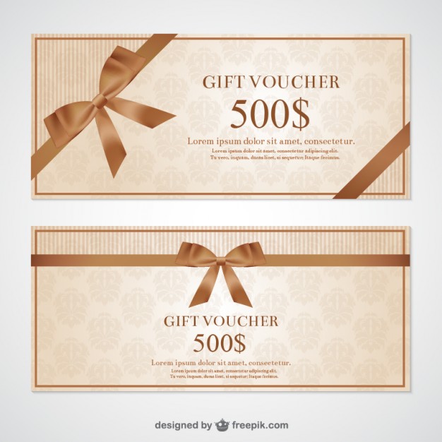 Gift Voucher Vector Free Download 626x626 Gift Voucher Vector Free Download