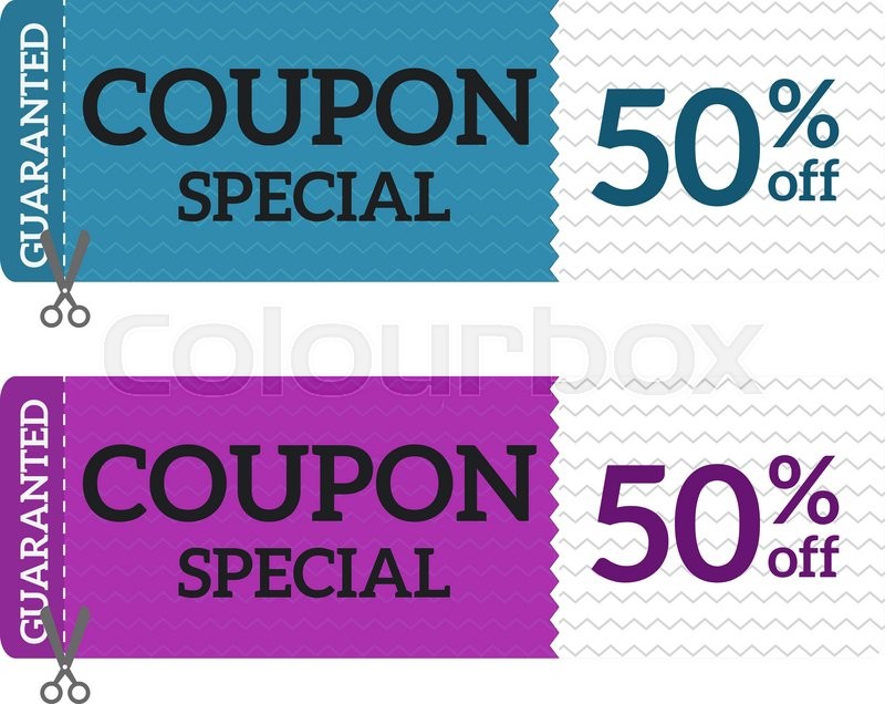 800x636 Gift Voucher Coupon Vector Stock Vector Colourbox