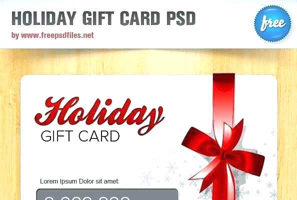 594x400 Free Gift Card Design Template