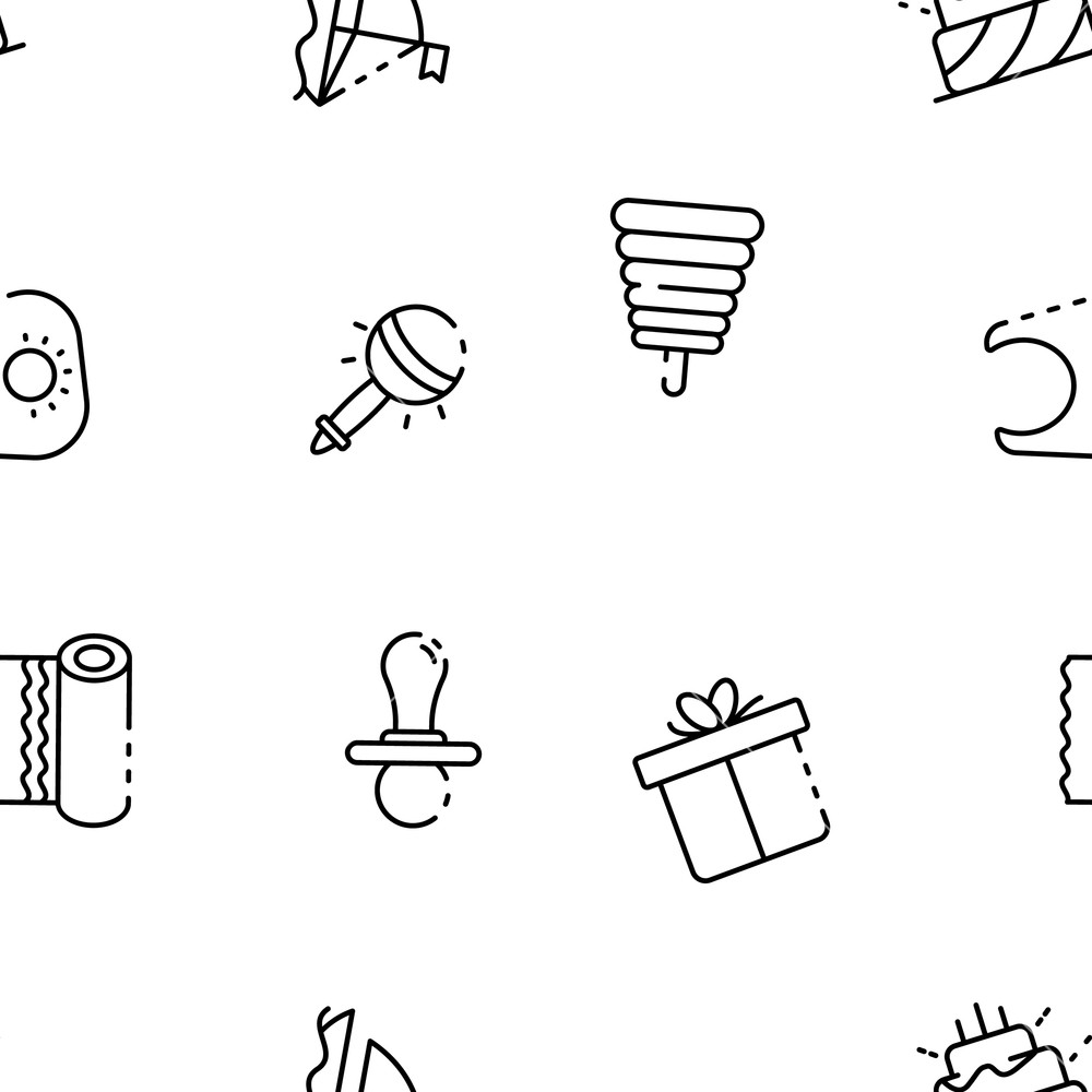 1000x1000 Baby Gift Icon Outline Baby Gift Vector Icon For Web Design