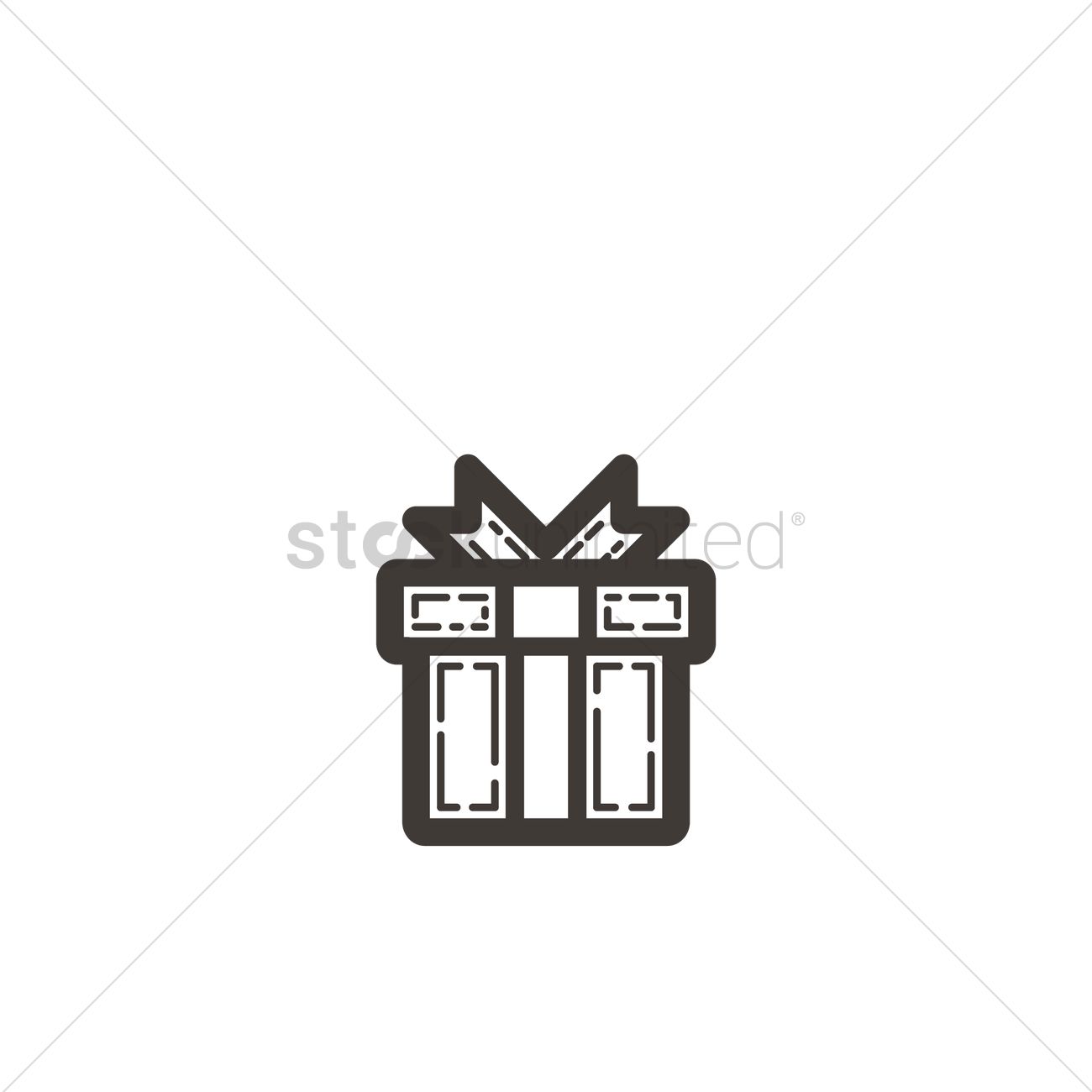 1300x1300 Gift Icon Vector Image