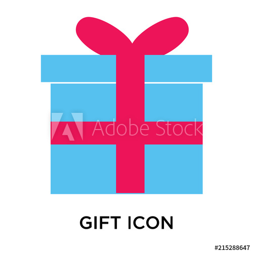 500x500 Gift Icon Isolated On White Background Simple And Editable Gift