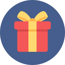 256x256 Gift Icon Flat