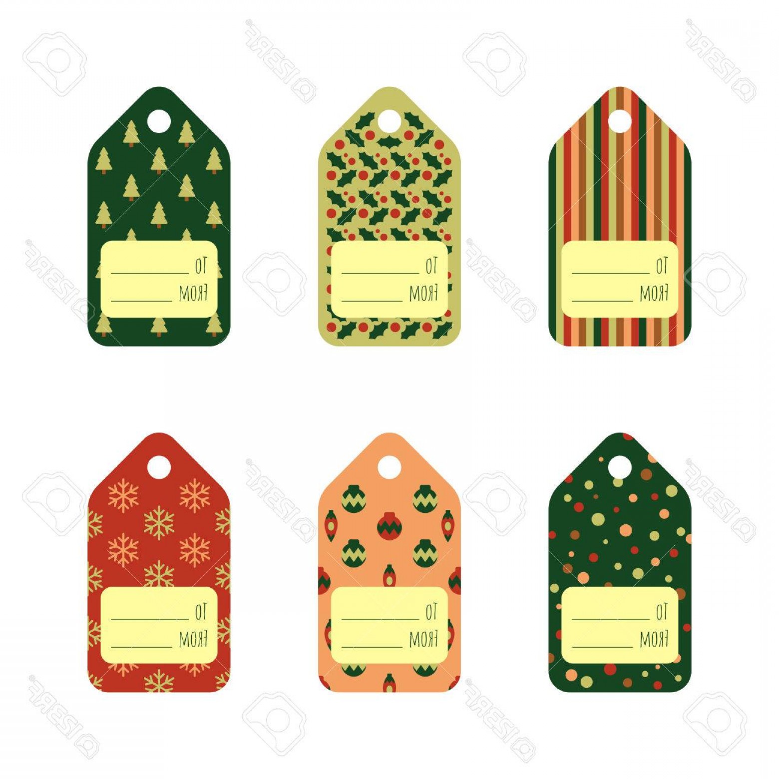 Gift Tag Vector at Vectorified.com | Collection of Gift Tag Vector free ...