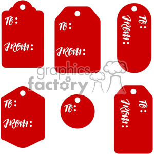300x300 To From Gift Tags Dxf Vector Christmas Tag Clipart