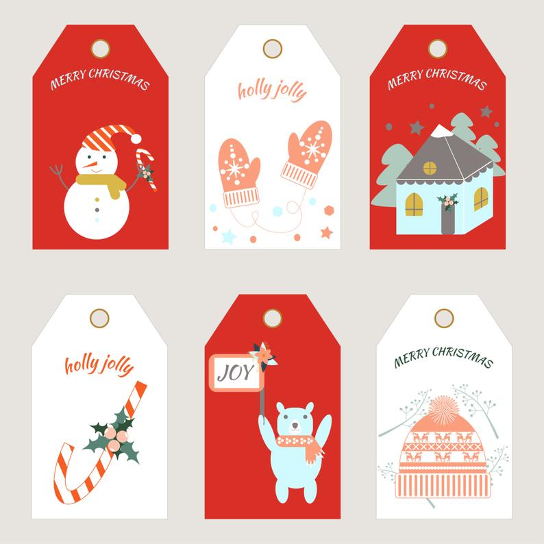 Gift Tag Vector at Vectorified.com | Collection of Gift Tag Vector free ...