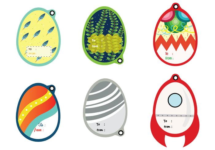 700x490 Easter Gift Tag Vector Pack Free Graphics Uihere
