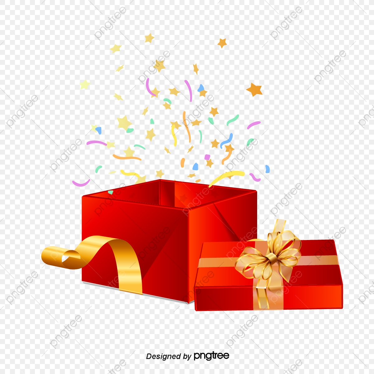 1200x1200 Open The Yellow Gift Box, Gift Vector, Box Vector, Yellow Gift Box