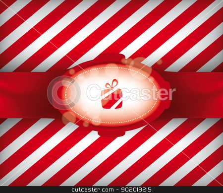 450x389 Christmas Gift Wrap Illustration Stock Vector