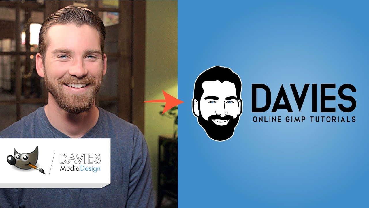 1280x720 Turn Any Photo Into A Vector Logo In Gimp