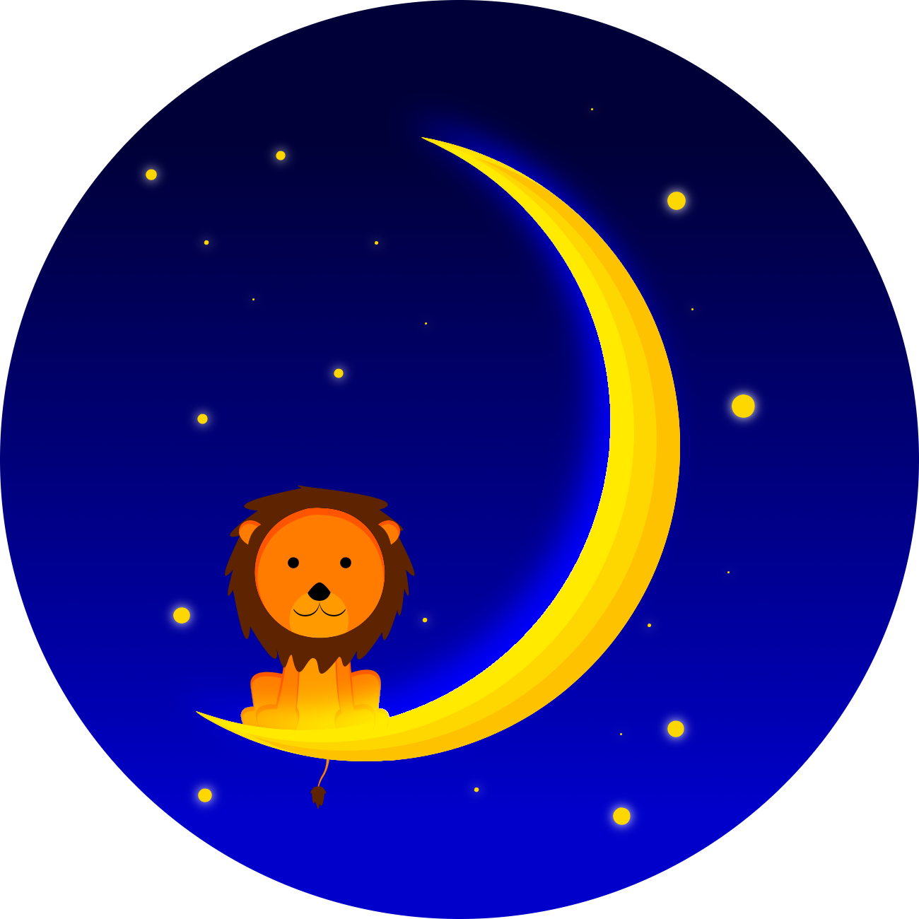 1300x1300 Tutorial Moon And Lion
