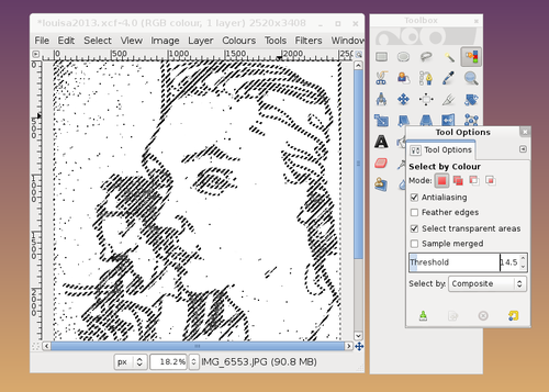 500x357 Tutorial How To Make Colour Vector Illustrations From Line