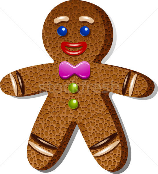 Gingerbread Man Vector Illustration Marina Lvova 546x600 Gingerbread Man Vector Illustration Marina Lvova