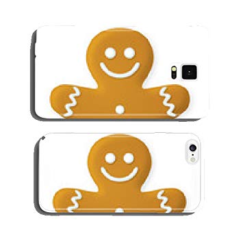 Cute Gingerbread Man, Vector, Optional Cell Phone Cover 355x355 Cute Gingerbread Man, Vector, Optional Cell Phone Cover