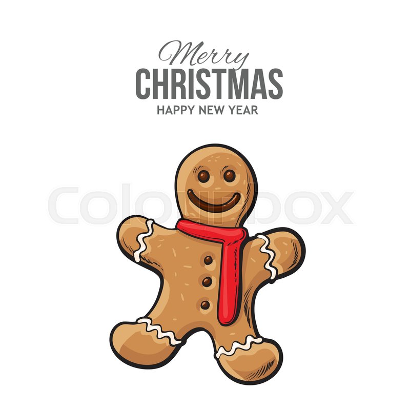 Traditional Christmas Gingerbread, Stock Vector Colourbox 800x800 Traditional Christmas Gingerbread, Stock Vector Colourbox