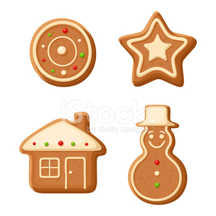 Christmas Gingerbread Vector Stock Vector 440x440 Christmas Gingerbread Vector Stock Vector