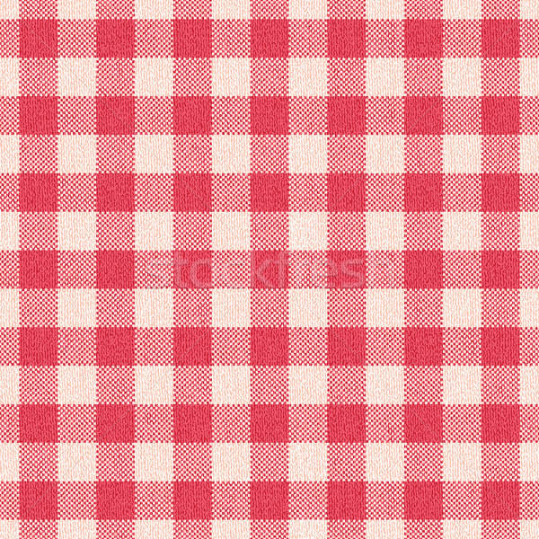 600x600 Textured Plaid Gingham Vector Pattern Background Vector