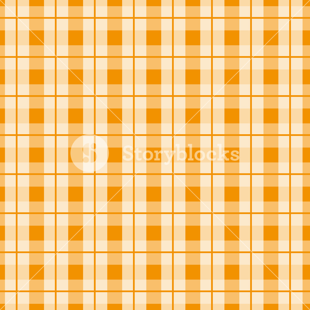 1000x1000 Traditional Gingham Pattern In Yellow Color Seamless Checkered