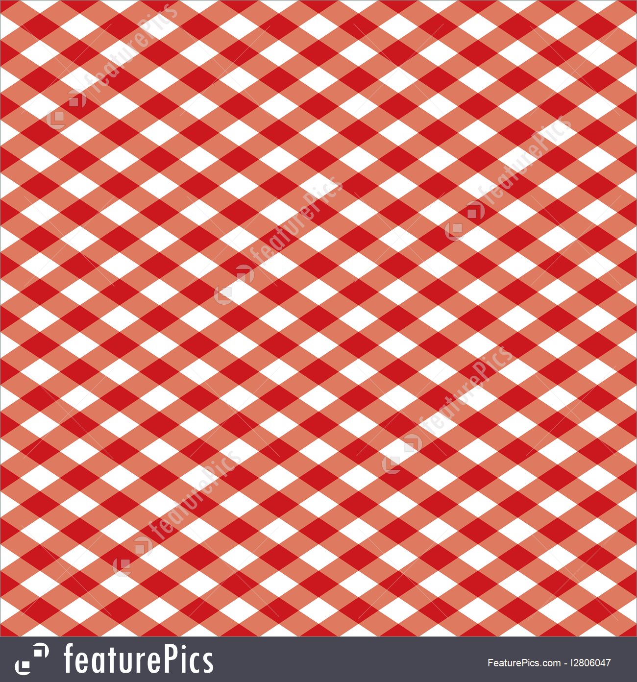 1300x1392 Gingham Pattern In Red