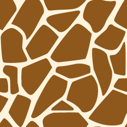 250x250 Giraffe Skin Seamless Pattern