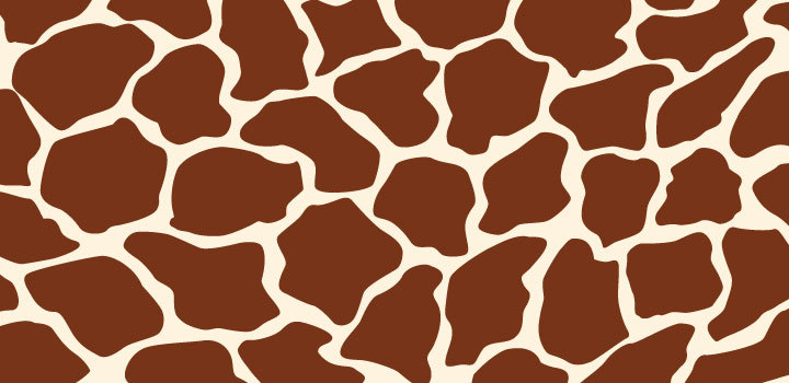 720x350 Giraffe Texture Vector Free Vector Download