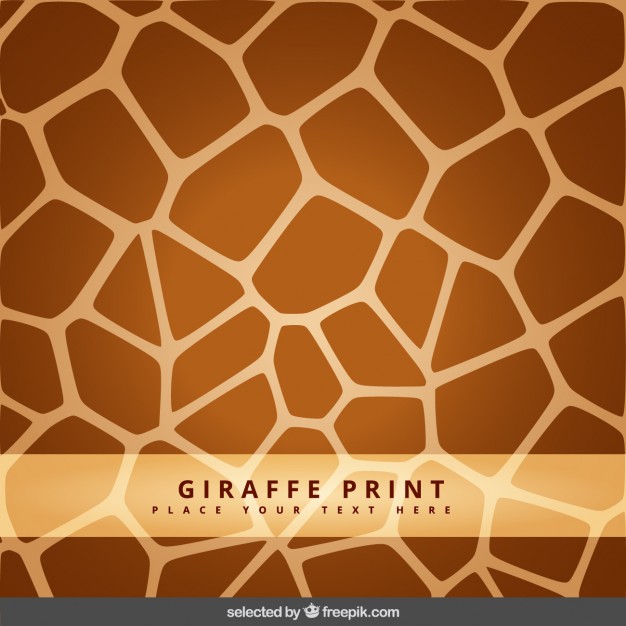 626x626 Giraffe Print Background Vector Free Download
