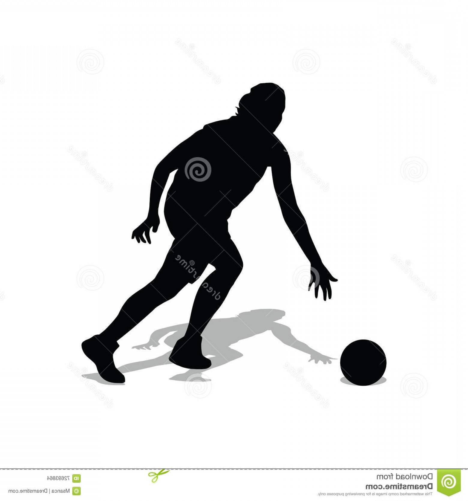 1560x1668 Stock Illustration Running Basketball Player Woman Dribbling Point