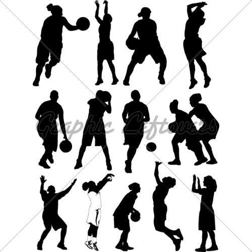 500x500 Women's Basketball Gl Stock Images