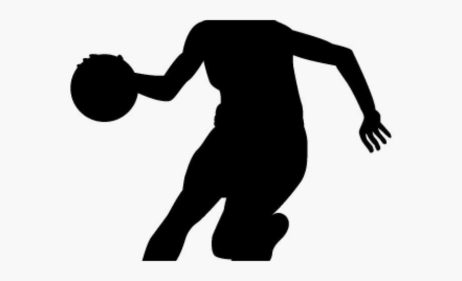 Girl Basketball Silhouette Vector at Vectorified.com | Collection of ...