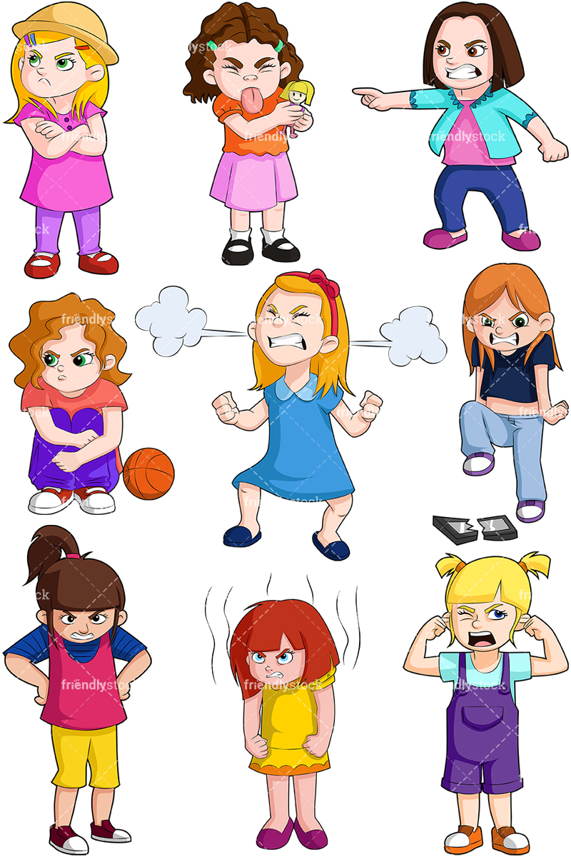 Girl Cartoon Vector
