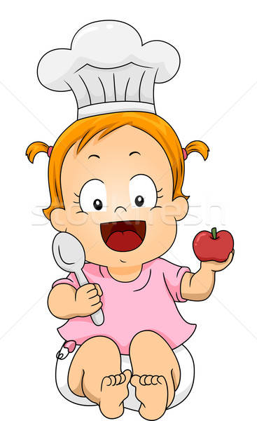 Girl Chef Vector