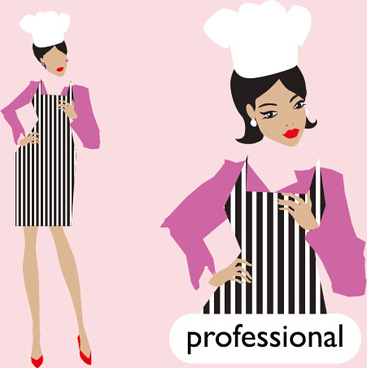 Female Chef Free Vector Download 367x368 Female Chef Free Vector Download