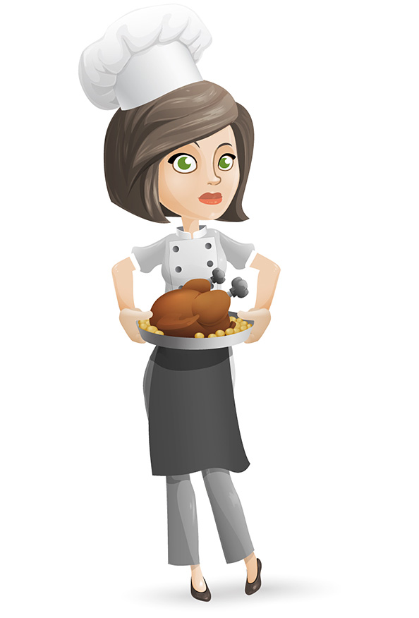 Woman Chef Vector Character Free Vectors Ui Download 594x876 Woman Chef Vector Character Free Vectors Ui Download