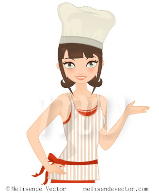 Download Girl Chef Vector at Vectorified.com | Collection of Girl Chef Vector free for personal use